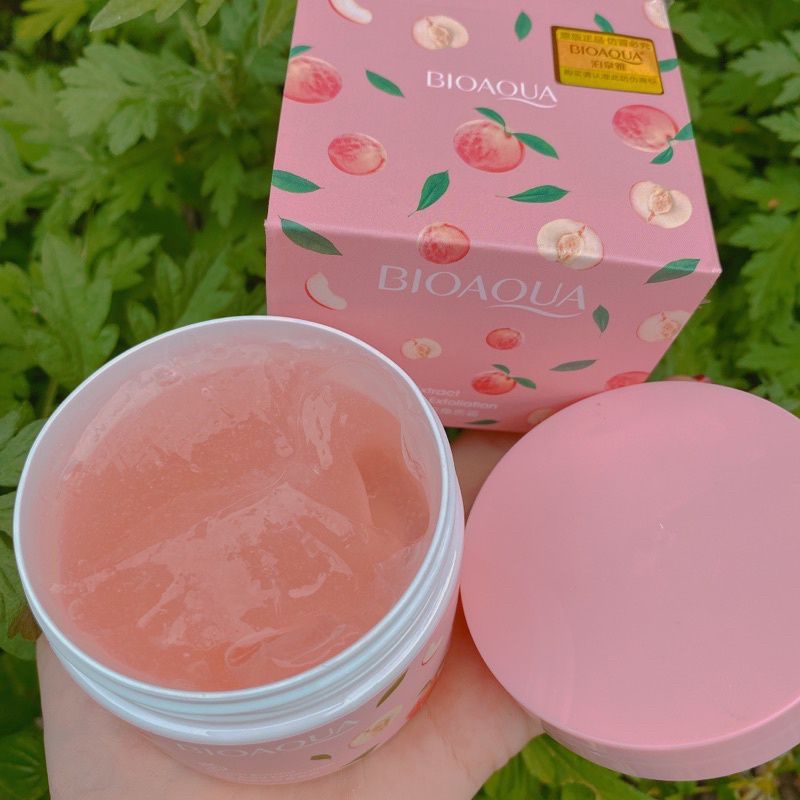 [ Chính Hãng] Tẩy da chết đào hộp hồng Bioaqua 140gr | BigBuy360 - bigbuy360.vn