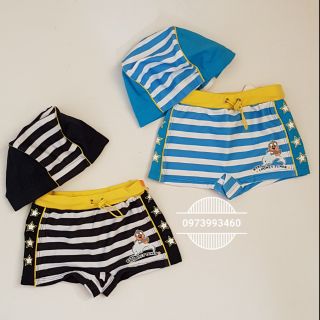 Quần bơi bé trai xuất Hàn có nón 1T-4T đồ bơi cho bé