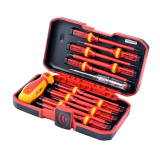 [ CHÍNH HÃNG ] Tua Vít Cách Điện Toàn Phần 1000V Bộ 13 Món Tolsen 38016 [ Real | TSE ]