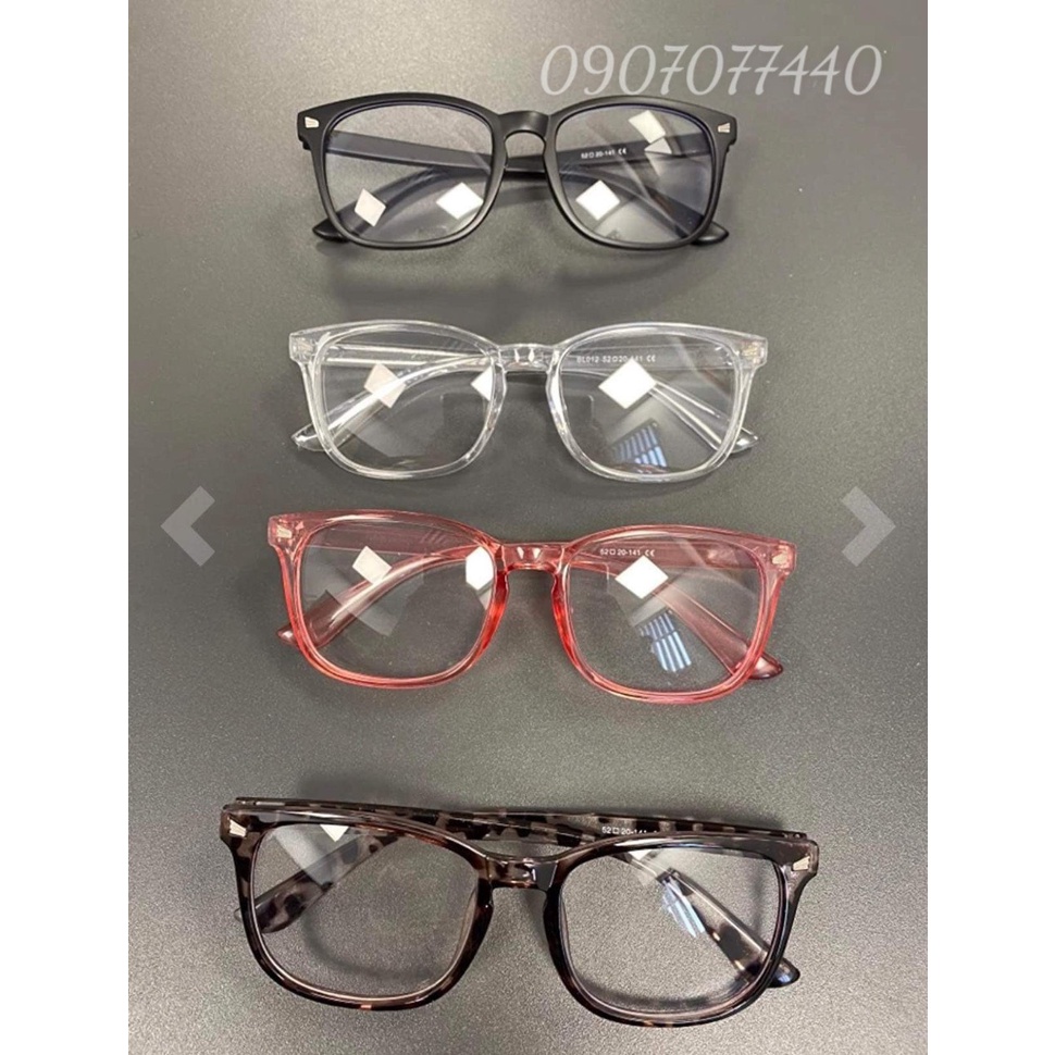 Set 4 mắt kính không độ chống ánh sáng xanh và tia cực tím UV lên đến 400 - EDS Hàng Mỹ