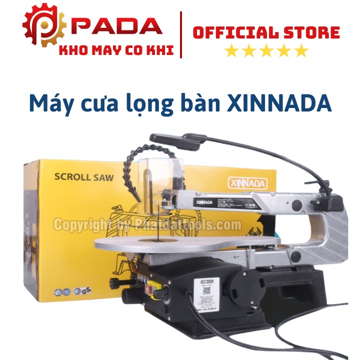 Máy cưa lọng chỉ bàn XINNADA - Hàng chính hãng - Bảo hành 6 tháng
