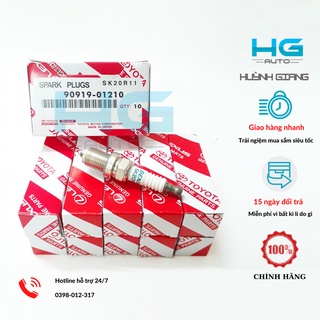 Bugi denso chân ngắn iridium dùng cho vios đời cũ đời 2014 trở xuống, toyota camry, mã 90919-01210 -hgauto