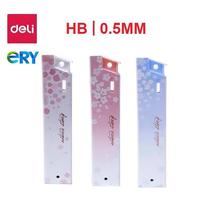 Bút Chì Kim Bấm 0.5mm DELI Định Vị Tay Cầm | EU60800