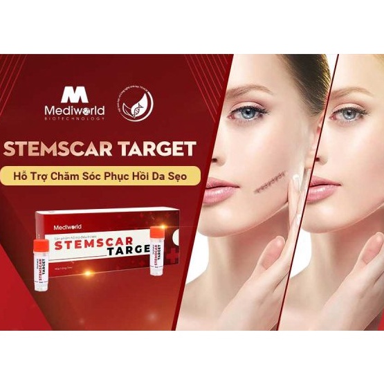 STEMSCAR TARGET | Tế Bào Gốc Chăm Sóc Da Sẹo, Da Tổn Thương