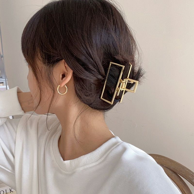 Kẹp càng loại lớn lớn bằng kim loại tinh tế thời trang