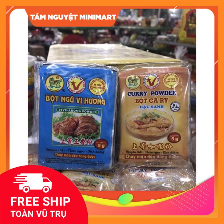 Gói Ngũ Vị Hương/ Bột Cà Ri Caribo Hậu Sanh 5g