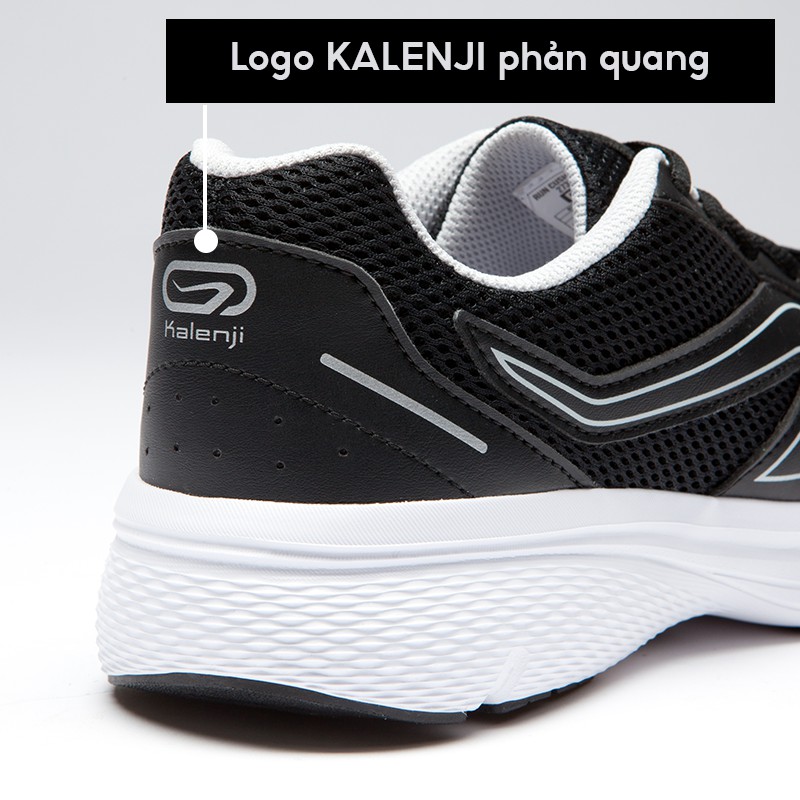 Giày thể thao nam DECATHLON Kalenji Run Cushion - Đen