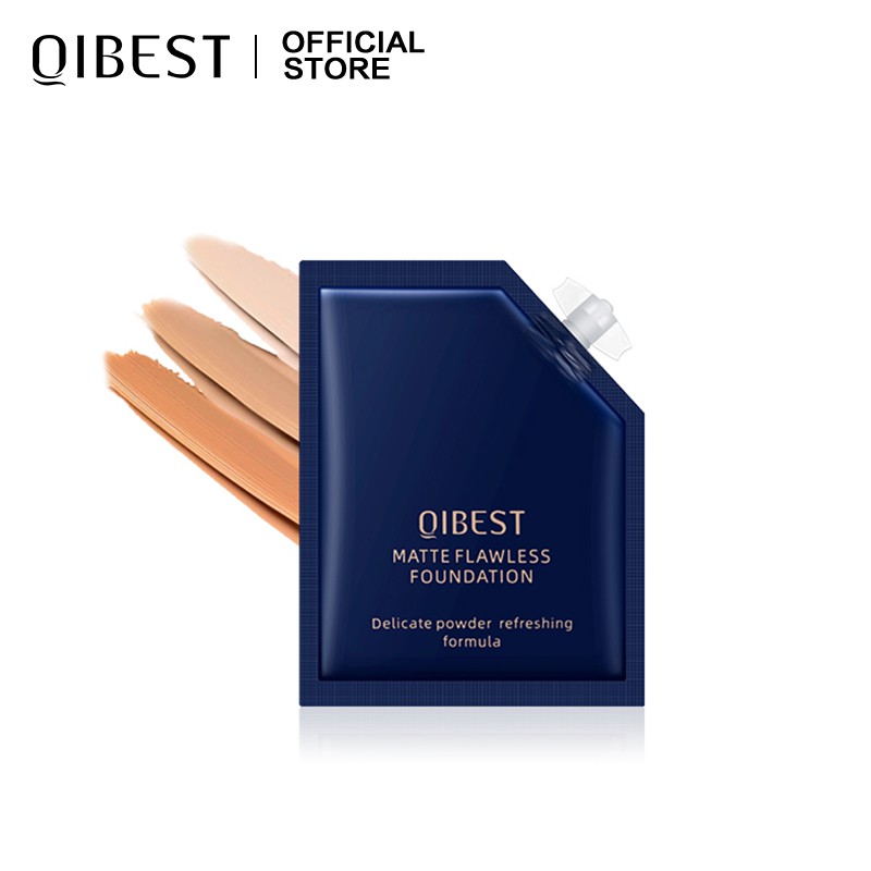 Kem nền QIBEST kềm dầu bền màu chống nước 7 màu tùy chọn 9.5g | BigBuy360 - bigbuy360.vn