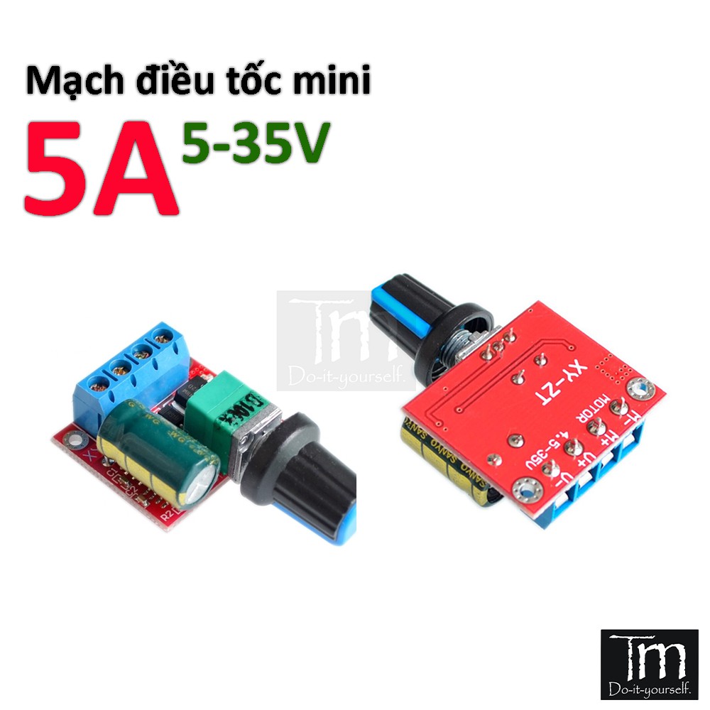 Mạch Điều Tốc PWM 5A Motor - Bóng Đèn 5V-35V