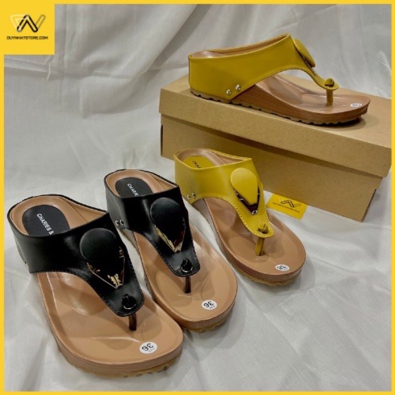 Dép Nữ Xỏ Ngón Quai Kẹp Trung Niên Đi Bền và Đẹp