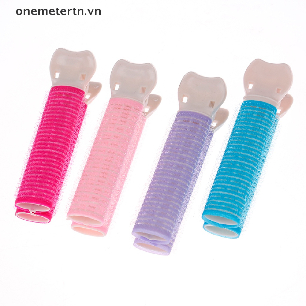 Set 2 Lô Uốn Tóc Tự Dính Tạo Kiểu Tóc Xoăn