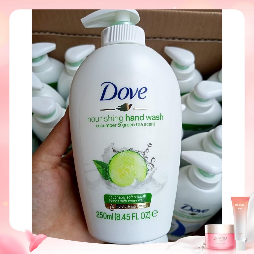 Nước Rửa Tay Dove Mềm Mịn Tự Nhiên 250ml hàng khuyến mãi