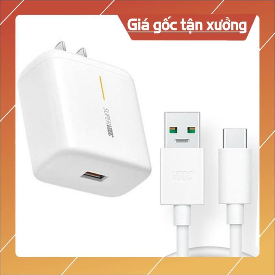 🔥Free ship🔥 Bộ Sạc Siêu Nhanh OPPO 65W super V00c Type C 2020 NEW / Dây Sạc Chân Type-C / Bảo hành 6 Tháng