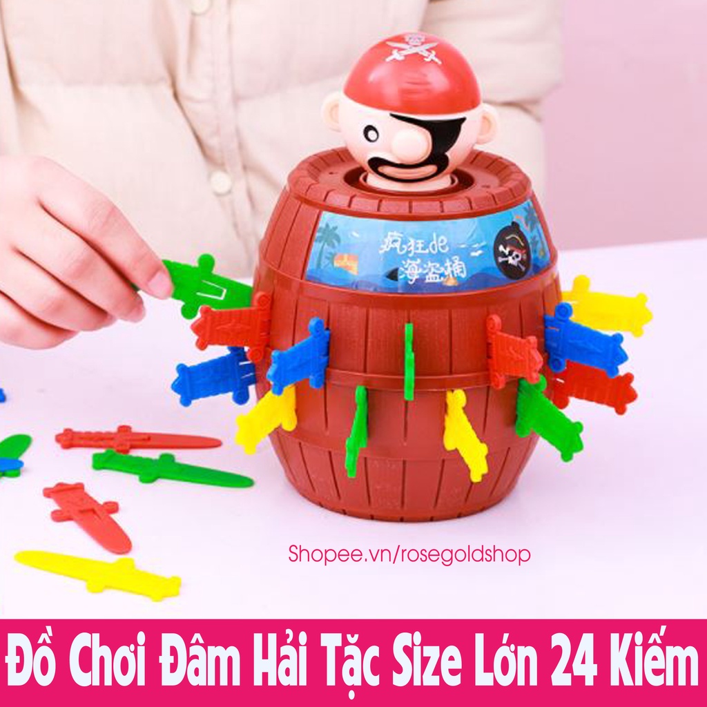 Đồ Chơi Đâm Hải Tặc Size Lớn 24 Kiếm Chất Liệu Dày (Hàng Cao Cấp Có Hộp), Không Lo Bể Vỡ