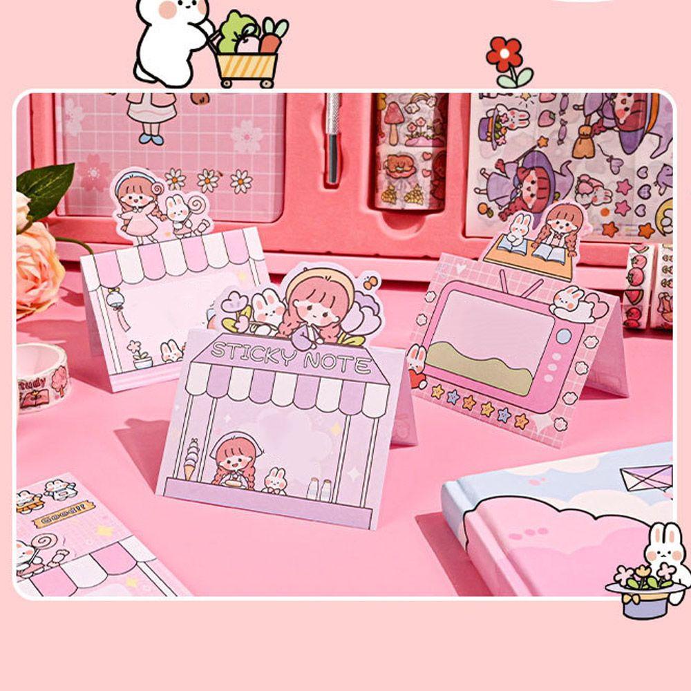 Bộ Sticker Dán Trang Trí Sổ Tay Hình Nàng Tiên Mini Dễ Thương