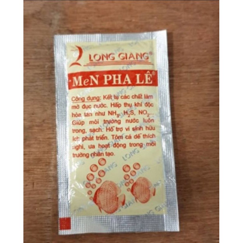 Men pha lê, vi sinh xử lý nước làm trong nước bể cá hồ thuỷ sinh