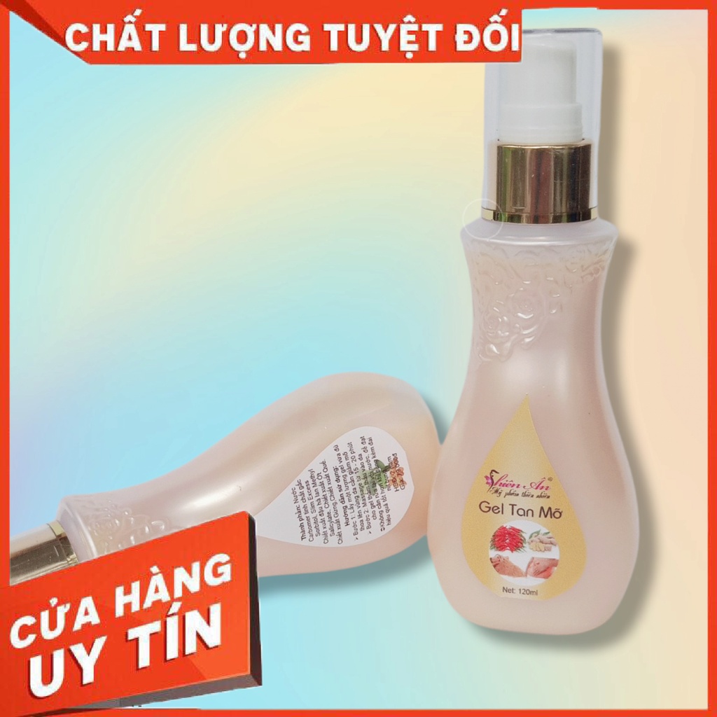 Gel tan mỡ từ thiên nhiên sản phẩm handmade hạn sử dụng 2 năm