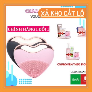 Máy Rửa Mặt Laco Luxury + Combo quà tặng Bông Tẩy Trang, Sữa Rửa Mặt DNA, Nano Mask, Sữa Rửa Mặt Marosa