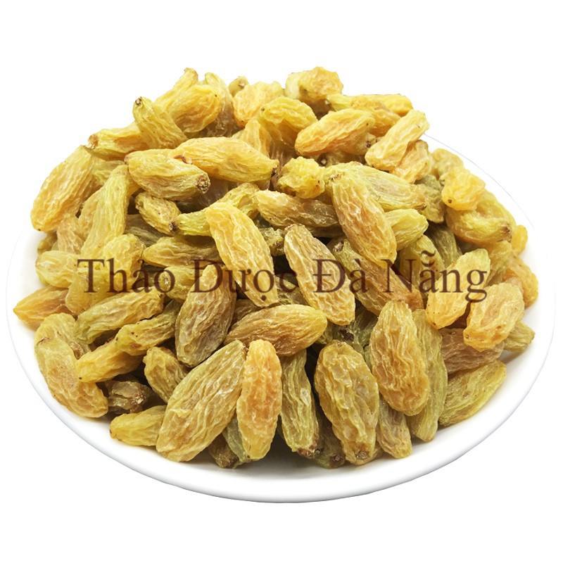 Nho Khô vàng Ấn Độ loại ngon 100 gram.