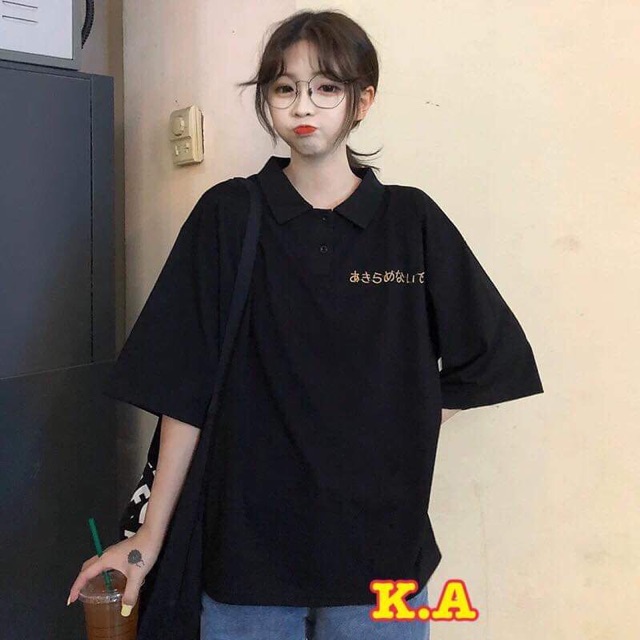Áo polo 3 mèo chữ nhật KAG677