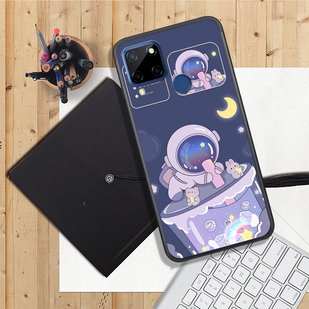 [ HOT BỎNG TAY] ỐP LƯNG OPPO REALME C12/C15/C17/C25/C21/C21Y , IN HINH CHIBI PHI HÀNH GIA ĐÁNG YÊU, SIÊU CUTE.