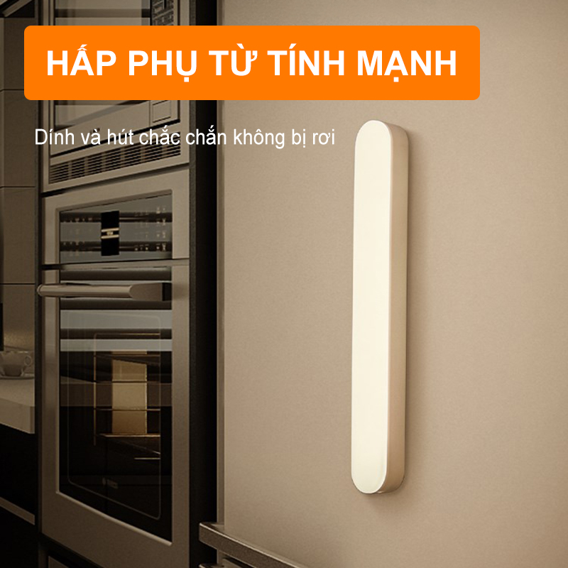 [Pin Sạc Cao Cấp] Đèn cảm ứng thông minh cho tủ quần áo, cầu thang, phòng ngủ, USB Sạc Sử dụng lên đến 90 ngày - NBYT