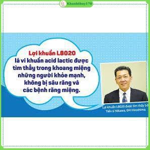 Viên ngậm lợi khuẩn L8020 Chuchu Baby ngừa sâu răng cho bé vị Sữa Chua- Dâu - Nho  Chính Hãng - Nhật Bản