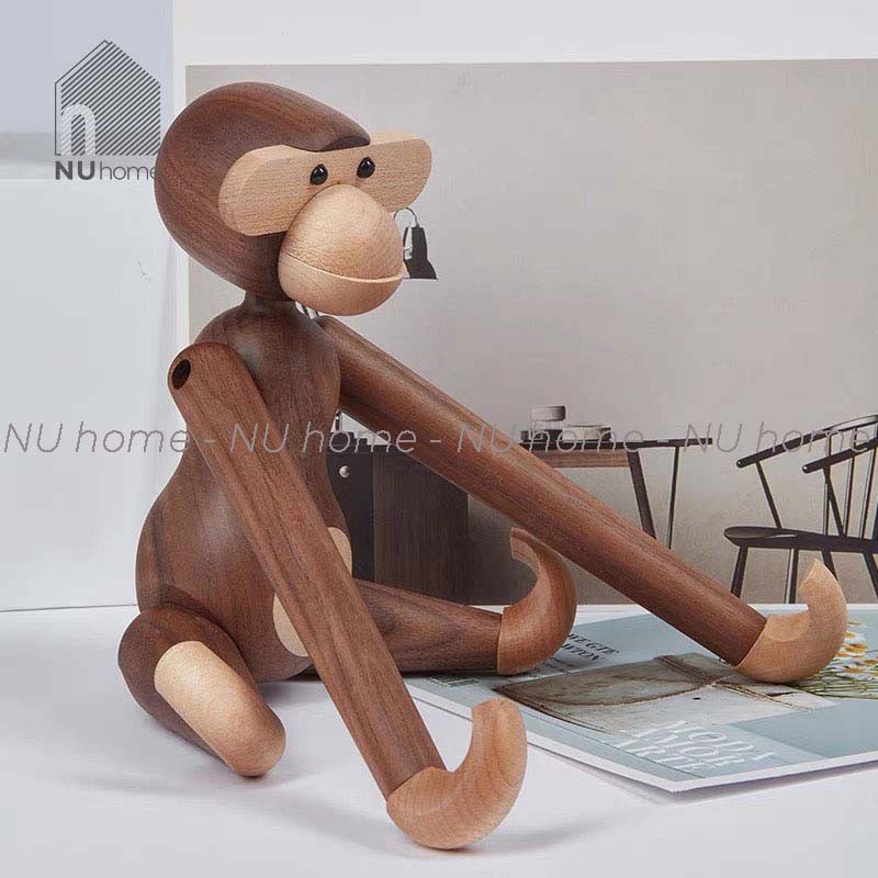 nuhome.vn | Khỉ gỗ cao cấp được thiết kế đẹp mắt làm bằng chất liệu gỗ tự nhiên