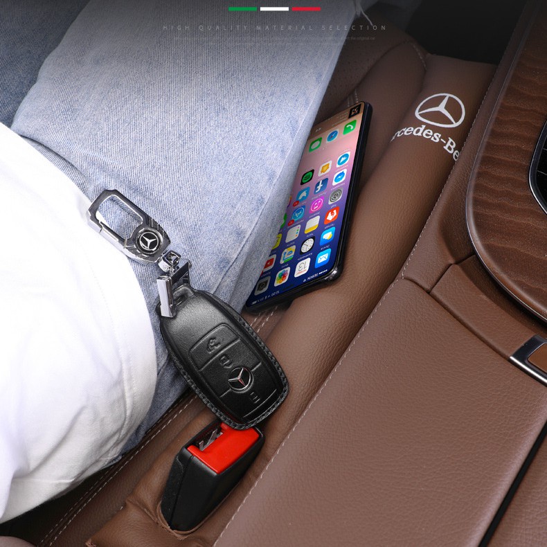 Phù Hợp Đệm Da Lộn Lót Ghế Ngồi Xe Hơi mercedes-benz w204 w205 w222 w117 w246 w212 w213 cla w176 w177 glc gla