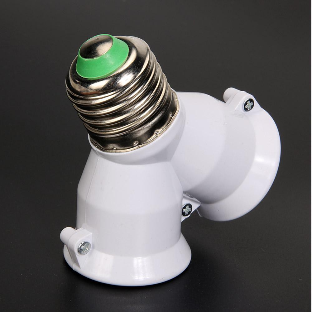 Chuôi đèn 2 trong 1 cổng E27