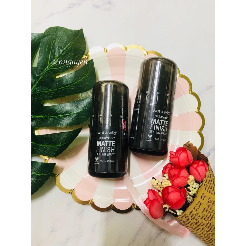 Xịt giữ make up Wet N Wild Photo Focus Matte Setting Spray (45ml) | BigBuy360 - bigbuy360.vn