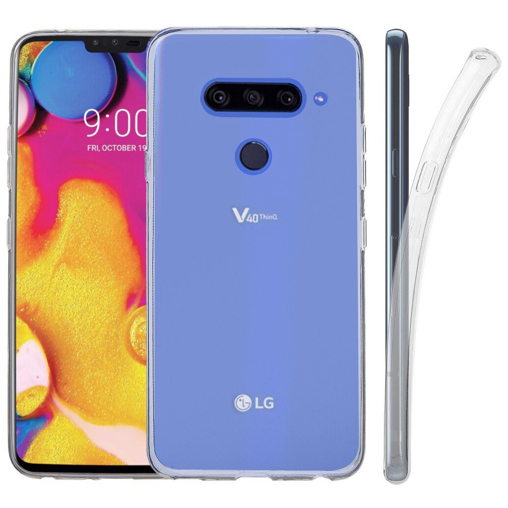 Ốp LG V40 dẻo trong suốt (Loại đẹp)