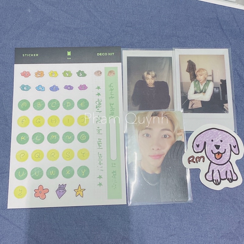 BỘ DECO KIT BTS TÁCH LẺ
