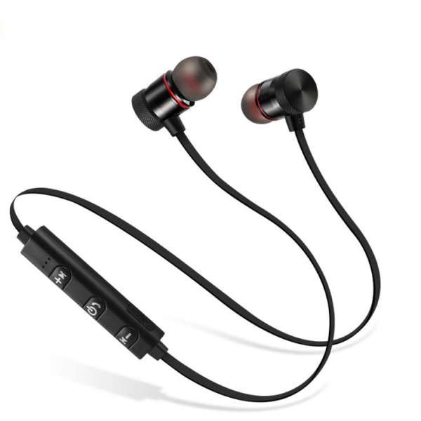 Tai nghe Bluetooth Sport S8 - Hai đầu nam châm âm thanh siêu Bass,Tai nghe Bluetooth không dây,Tai nghe nhét tai