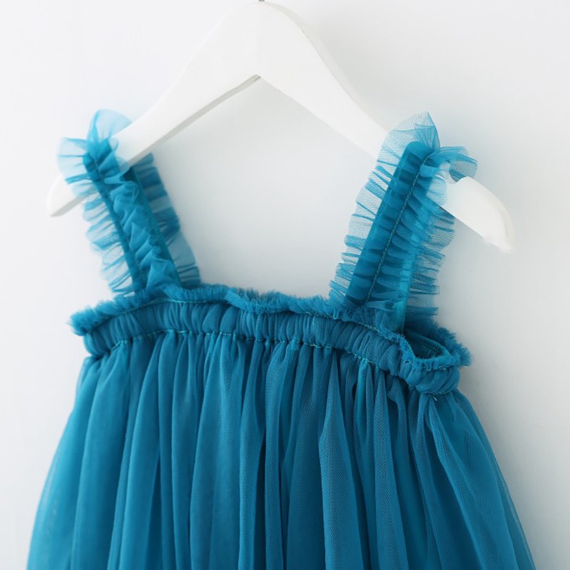 Đầm xoày không tay xinh xắn cho bé gái