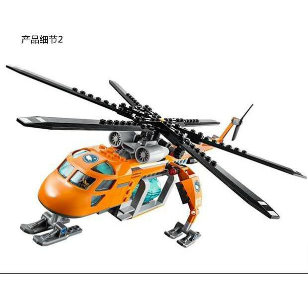 Đồ chơi lắp ráp Urban Artic 10439 trực thăng cứu hộ 273 chi tiết