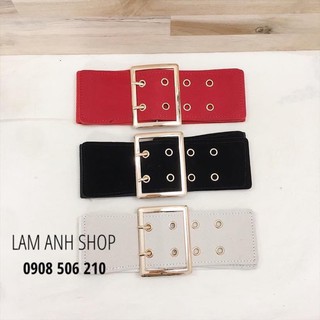 Dây nịt thun bản lớn 2 kim