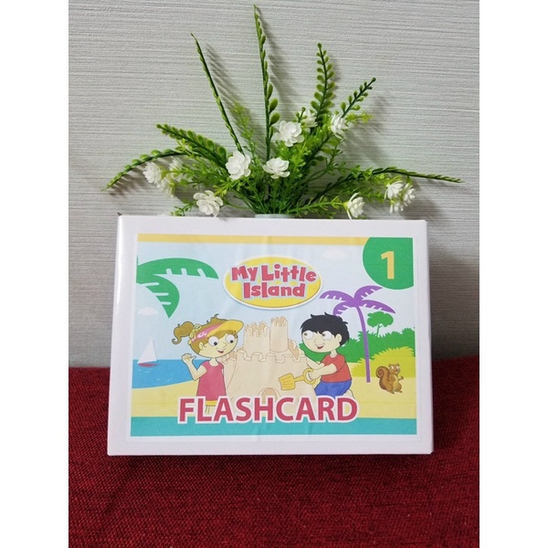 Flashcard My Little island 1  (A5-2mặt) A5-1mặt