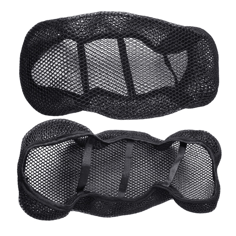 Đệm Lưới 3D Làm Mát Lót Ghế Ngồi Xe Mô Tô