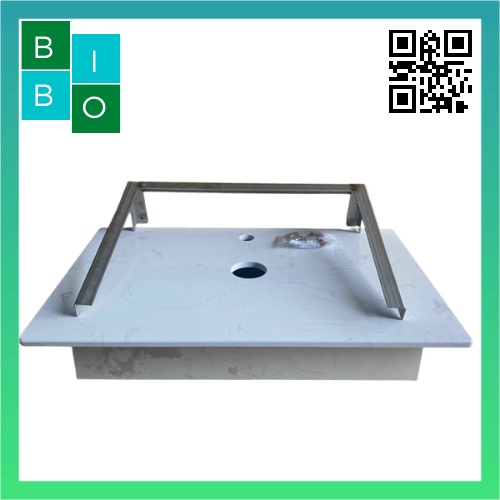 Bàn Đá Lavabo Trắng, Bàn Đá Chậu Rửa Mặt Đá Nhân Tạo Cao Cấp