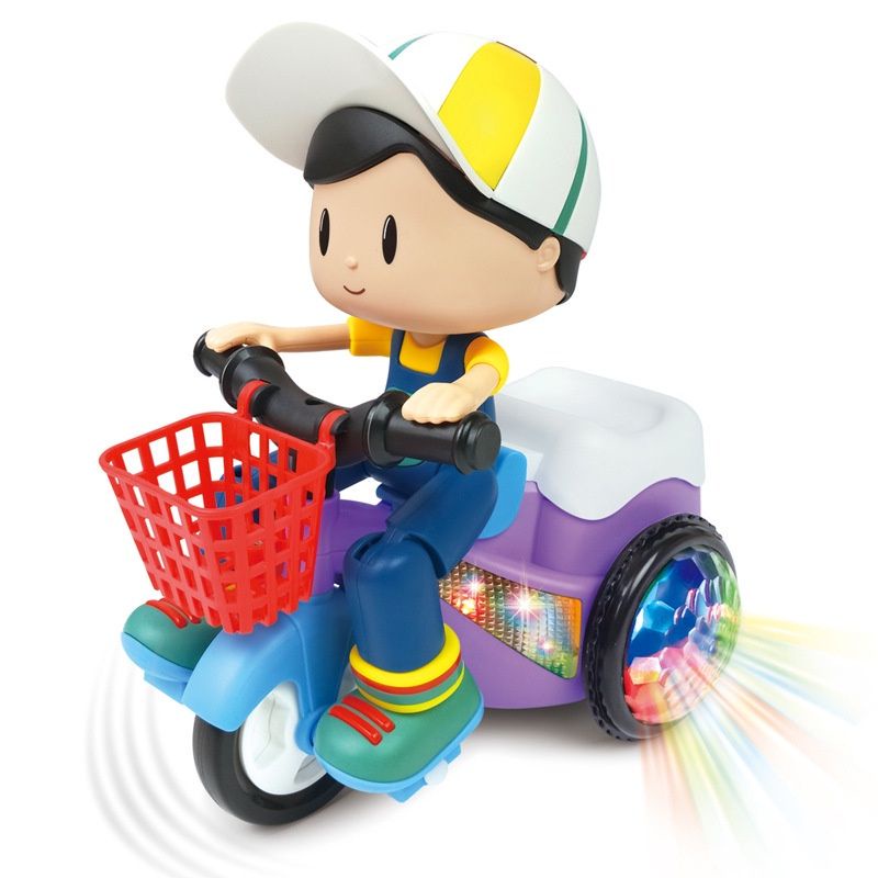 ĐỒ CHƠI EM BÉ LÁI XE ĐẠP CÓ NHẠC BANH XE PHÁT SÁNG