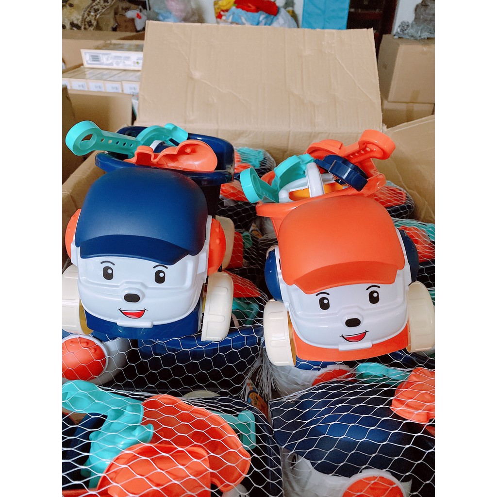 Xe xúc Cát đồ chơi 6 chi tiết cho bé