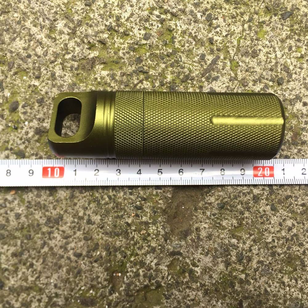 QUINTON Hộp đựng thuốc chống thấm nước nhỏ gọn EDC nhiều màu sắc dành cho đi du lịch