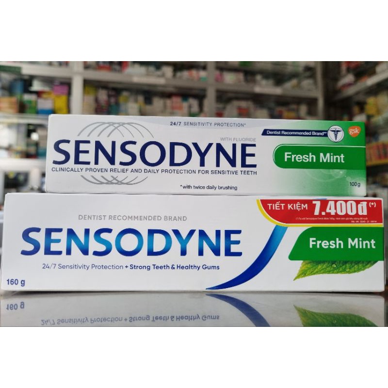 Kem Đánh Răng SENSODYNE Freh Mint ( Cam Kết Hàng Chính Hãng)