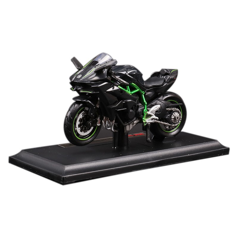 Mô Hình Xe Mô Tô Kawasaki H2R Bằng Hợp Kim Tỉ Lệ 1: 18