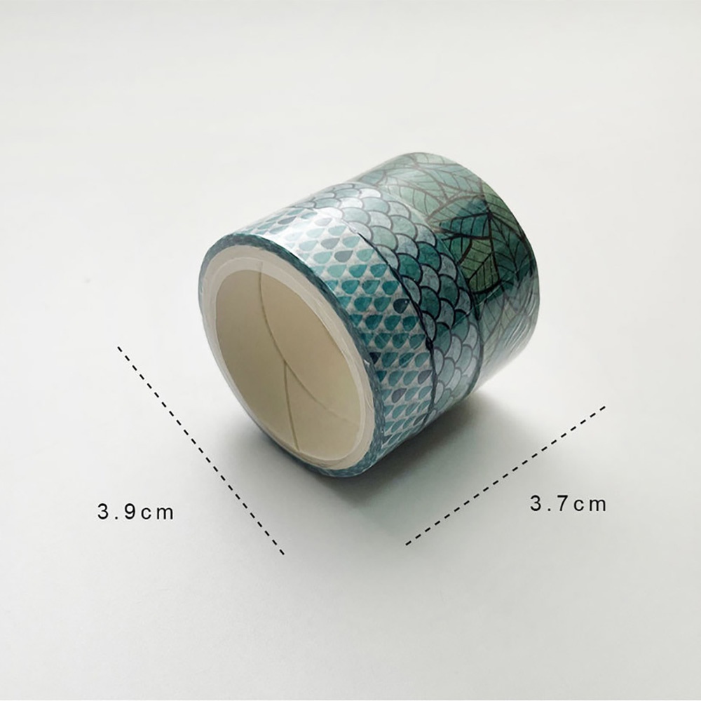3 Cuộn Băng Keo Washi Phong Cách Vintage Dùng Trang Trí Sổ Tay DIY
