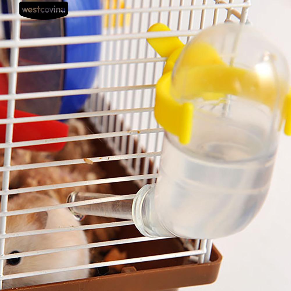 Bình uống nước cho chuồng nuôi Hamster 50ml thiết kế tiện lợi