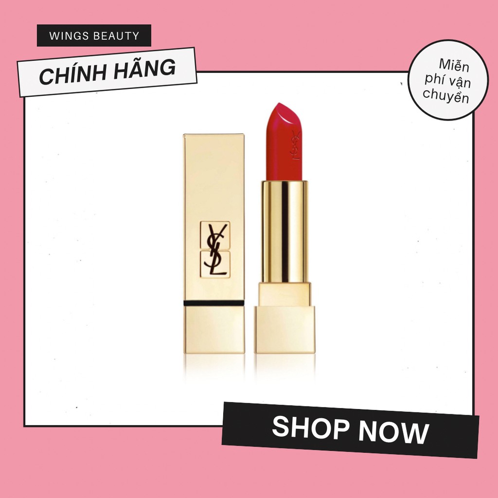 YVES SAINT LAURENT (YSL) - Son thỏi Rouge Pur Couture Pure Colour Satiny Radiance