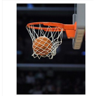 Combo trọn gói bộ sản phẩm Khung Vành bóng rổ cao cấp loại 40cm + quả bóng rổ số 6 (Cam)