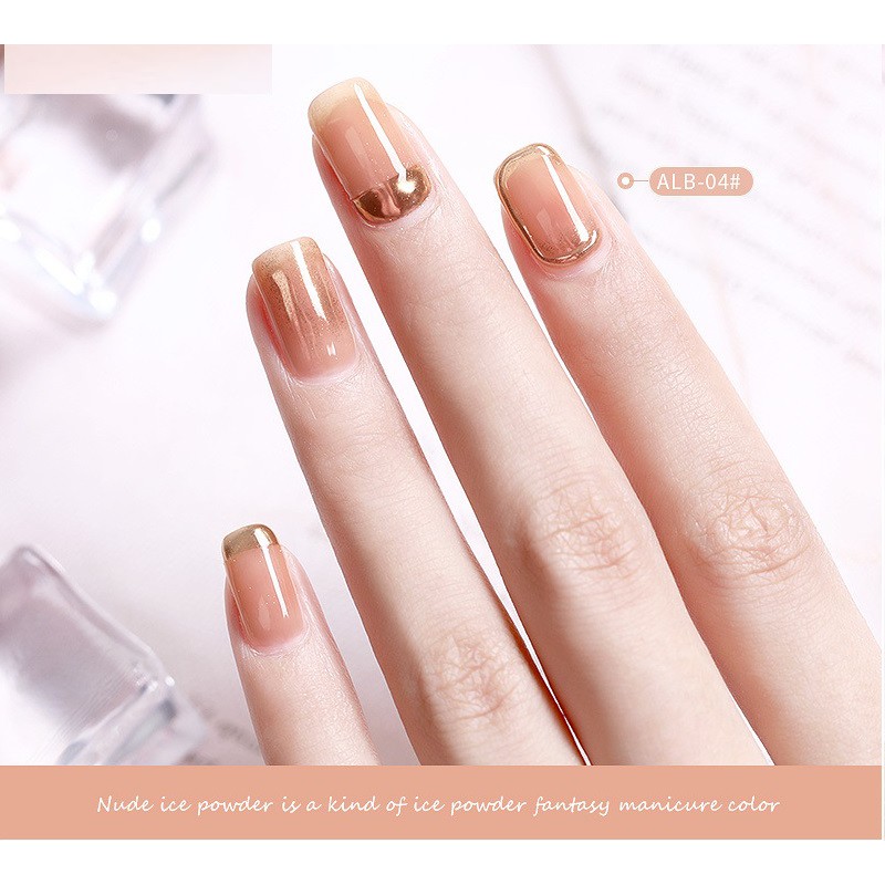 Sơn móng tay gel sơn gel AS sơn thạch sơn gel thạch tone thạch hồng nhẹ nhàng thạch nâu tây NAIL SUZY mã ALB 15ml